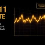 Why Has My Website Traffic Dropped? 7 why has your website traffic dropped? Googles unannounced 11th July algorithm update showing volatility on 11/07/26. This featured image is styled to SEO Paradise's branding showing a quick intro of the topic and a lighting yellow line reflecting the trend of google web traffic and how it appears when web traffic is disrupted by external factors like algorithm updates.